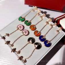 Cartier Amulette de Cartier fülbevaló gyémánttal és rózsaszínarannyal