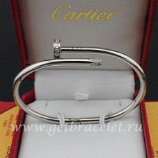 Cartier Juste Un Clou karkötő fehér arany gyémántok
