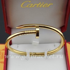 Cartier Juste Un Clou karkötő sárga arany