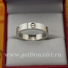 Cartier Love karikagyűrű fehéraranyból