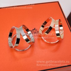 Hermés Trio sálgyűrű/csat fehérarany/sárgaarany/rozág arany színben