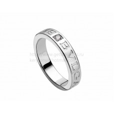 BVLGARI BVLGARI fehérarany és gyémánt gyűrű