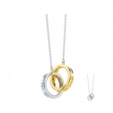 Tiffany 1837 összekapcsolódó körök medál nyaklánc ezüst áttekintése nőknek USA