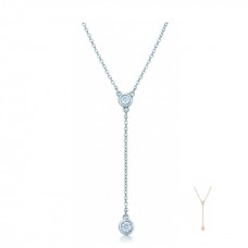 Tiffany Elsa Peretti Diamonds By The Yard nyaklánc női gyöngyökkel