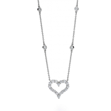 Tiffany Hearts gyémánt szív alakú nyaklánc medál