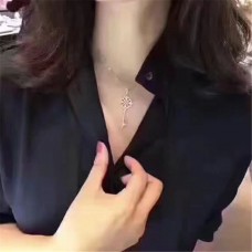 Tiffany Keys üreges virágmintás kulcstartós nyaklánc nőknek, eladó az Egyesült Királyságban