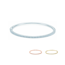 Tiffany Metro csuklós ezüst karkötő gyémántokkal - Ékszerbolt